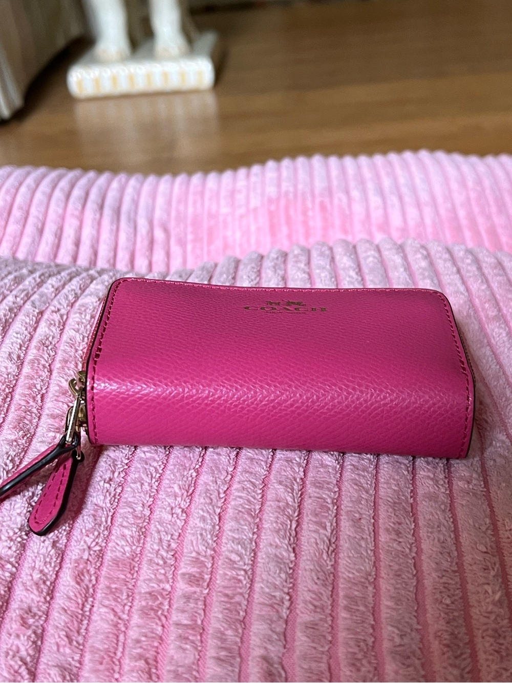 Coach Double Zip Card Case/Wallet-Like New - Picture 11 of 15